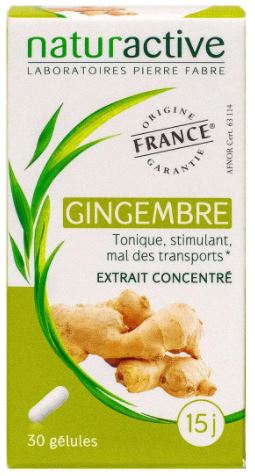 Naturactive gingembre 30 gélules