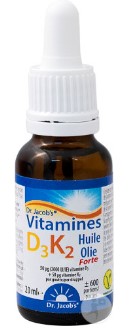 Notre avis sur la vitamine D3 K2