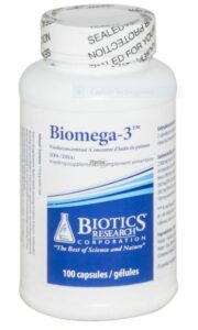 Photo du Biomega-3 Biotics Research