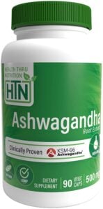 photo de l'ashwagandha de health thru nutrition