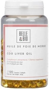 photo du produit huile de foie de morue de belle&bio