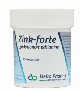 photo de zink forte de la marque Deba Pharma