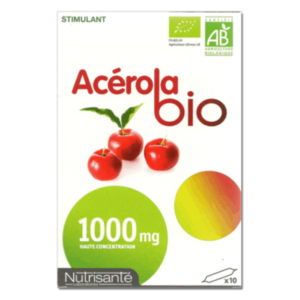 photo du produit acérola 1000 de nutrisanté