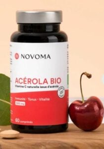 photo de l'acérola bio de novoma