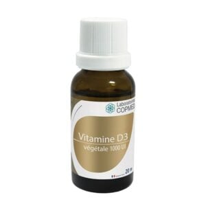 photo de vitamine D3 végétale 1000 UI des laboratoires Copmed