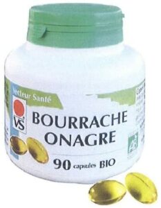 Photo de la Bourrache Onagre Vecteur Santé