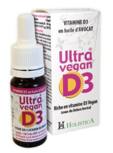 photo de l'Ultra vegan D3 de la marque Holistica