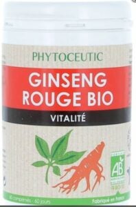 Photo du GINSENG ROUGE BIO Phytoceutic