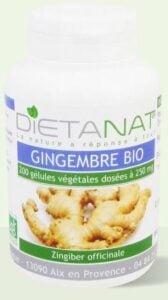 Photo du GINGEMBRE BIO Dietanat