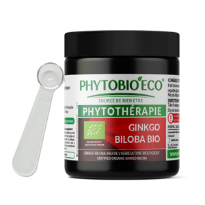 Photo du Ginkgo Biloba Bio de Phytobioeco