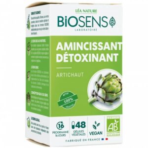 photo de l'amincissant détoxinant artichaut de biosens