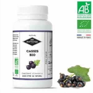 photo du Cassis bio de la marque My Phytotek