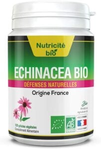 photo de l'echinacea bio de nutricité bio