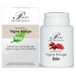 photo de la vigne rouge de pure phytalessence