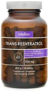 Photo du Trans-Resveratrol de Vitafair