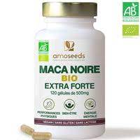 Photo de Maca bio noire de la marque Amoseeds