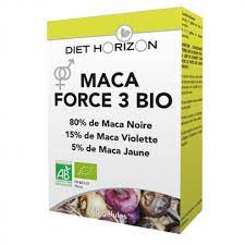 Photo de l'Extrait de Maca Force 3 Bio de la marque Diet Horizon