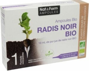 Photo du RADIS NOIR BIO Nat&Form