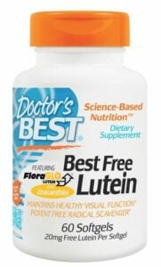 Photo de la Best Free Lutein Doctor's Best