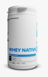 Photo de la Whey Native de Nutrimuscle