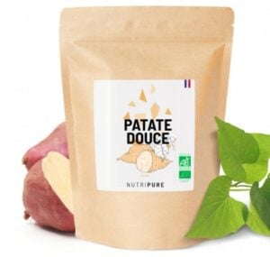 Farine de patate douce orange de la marque Nutripure.