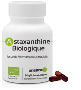 Photo de l'Astaxanthine biologique d'Anastore