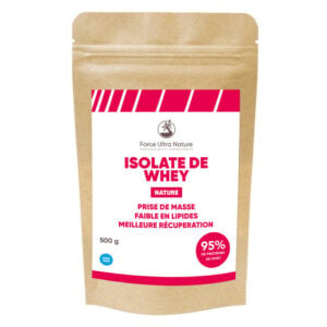 Isolate de Whey de la marque Force Ultra Nature.