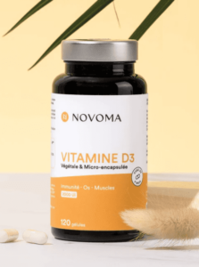 Photo de la Vitamine D3 de Novoma.