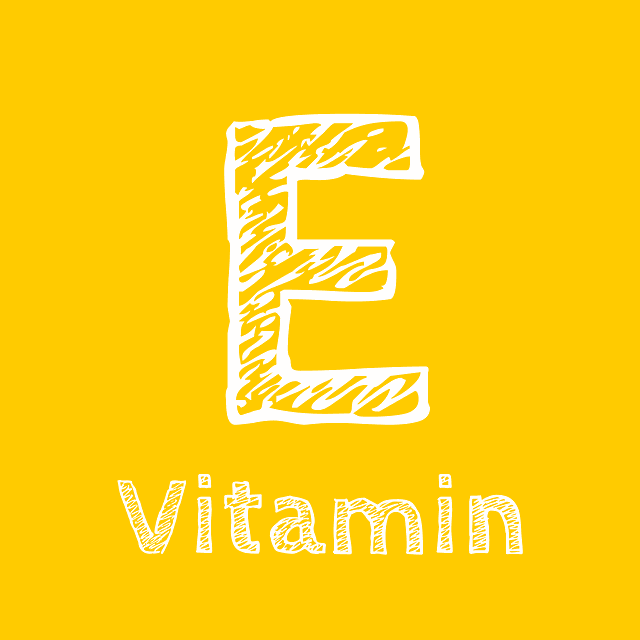 La vitamine E en complément alimentaire.